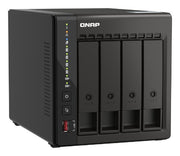 QNAP TS-453E NAS Tower Intel® Celeron® J6412 8 GB 16 TB QNAP Turbo System Black