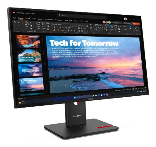 Lenovo ThinkVision T27QD-40 computer monitor 68.6 cm (27") 2560 x 1440 pixels Quad HD LED Black