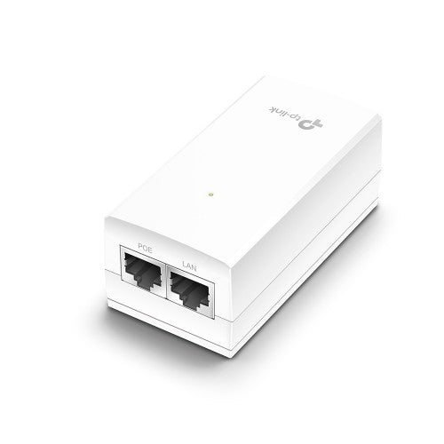 TP-LINK POE4818G Omada 48V Passive PoE Injector Adapter, 1× Gigabit PoE Port, 1× Gigabit Non-PoE Port