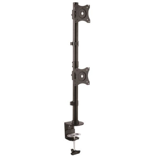 StarTech.com Desk-Mount Dual Monitor Mount, Vertical, Steel - For up to two 27" or 34" Ultrawide (22lb/10kg) VESA Mount Displays