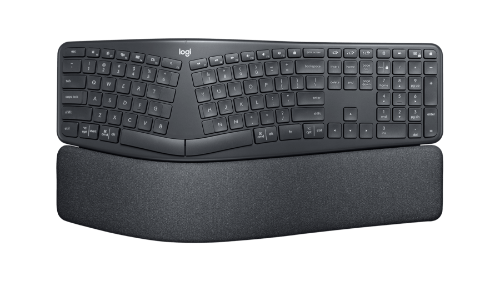 Logitech 920-010111 keyboard Office RF Wireless + Bluetooth English Graphite