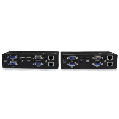 StarTech.com USB Dual VGA over Cat5 KVM Console Extender - 650 ft / 200m - TAA