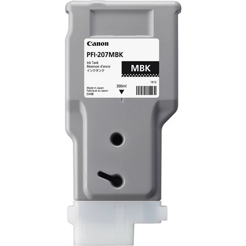 Canon PFI-207MBK MATTE BLK INK 300ML