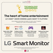 LG 27U731SA-W computer monitor 68.6 cm (27") 3840 x 2160 pixels 4K Ultra HD LCD White