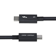 StarTech.com 2.6ft (80cm) Thunderbolt 5 Cable, 80Gbps/Up to 120Gbps, 240W PD, 8K 60Hz, Certified Thunderbolt Cable - Compatible w/Thunderbolt 4/USB4/USB-C