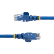 StarTech.com 5m CAT6 Ethernet Cable - LSZH (Low Smoke Zero Halogen) - 10 Gigabit 250Mhz 100W PoE RJ45 10GbE UTP Network Patch Cord Snagless with Strain Relief - Blue, CAT 6, ETL Verified, 24AWG