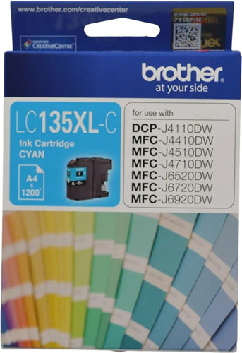 Brother LC135XLC ink cartridge 1 pc(s) Original Cyan