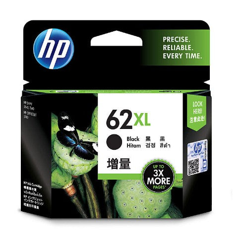 HP NO 62XL INK CARTRIDGE HIGH YIELD BLACK