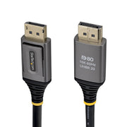 StarTech.com 1m DisplayPort 2.1 Cable, VESA Certified DP80 DisplayPort Cable, Uncompressed 10K/8K 60Hz, 16K 60Hz/8K 240Hz w/DSC 1.2a, DP 2.1 Monitor Cord