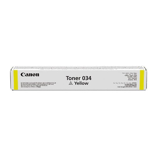 Canon 034 toner cartridge 1 pc(s) Original Yellow