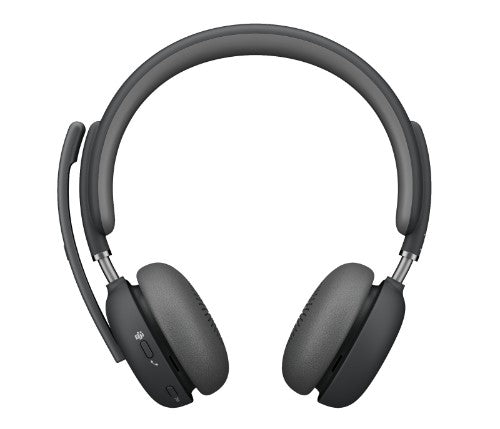 Logitech Zone Wireless 2 Headset Wired & Wireless Head-band Office/Call center USB Type-C Bluetooth Graphite