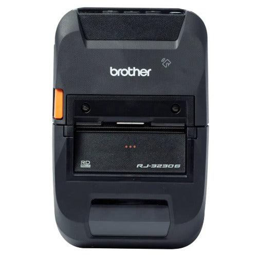 Brother RJ-3230B 3' BT Label and Receipt Printer - RJ-3230B +PA-BT-006 + PA-SS-4000 + PA-AD-600A and Belt Clip + Receipt Roll