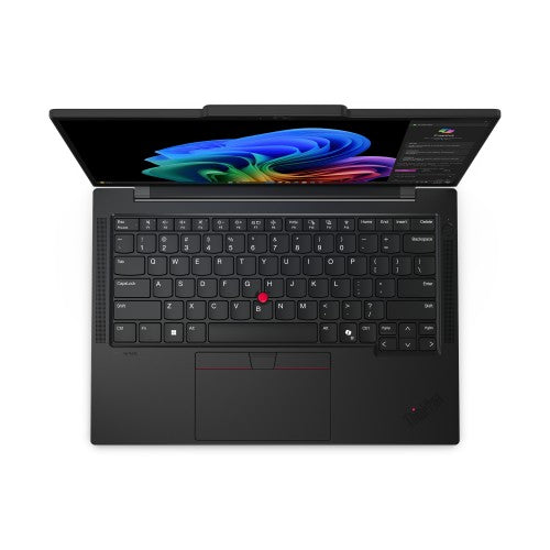 Lenovo ThinkPad T14s Gen 6 (Snapdragon) Copilot+ PC X1E-78-100 Laptop 35.6 cm (14") Touchscreen WUXGA 32 GB LPDDR5x-SDRAM 512 GB SSD Wi-Fi 7 (802.11be) Windows 11 Pro English Black