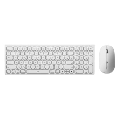 ALOGIC Echelon USB-C Compact Rechargeable Wireless Mouse and Keyboard Combo for Mac