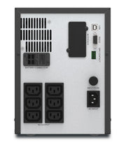 APC Easy UPS 1 Ph Line Interactive, 2000VA, Tower, 230V, 6 IEC C13 outlets, AVR, Dry Contact, LCD, W/O Network Card support