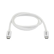 StarTech.com 3.3ft (1m) Thunderbolt 3 Cable, 20Gbps, 100W PD, 4K, Thunderbolt Certified, Compatible with Thunderbolt 4/USB 3.2/DisplayPort