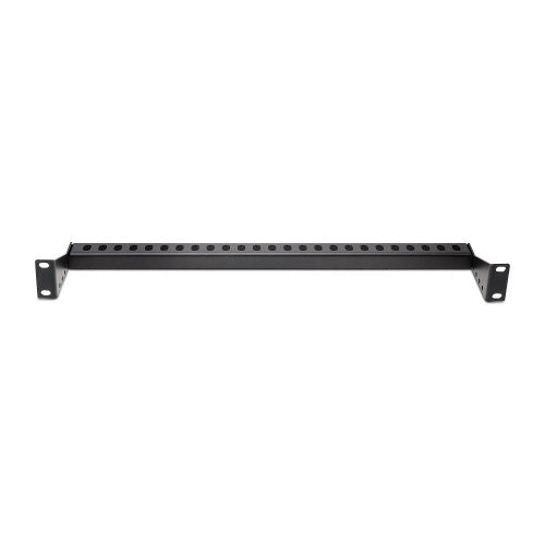 StarTech.com 1U Rack Mountable Cable Lacing Bar w/Adjustable Depth, Cable Support Guide For Organized 19" Racks/Cabinets, Horizontal Cable Guide For Patch Panels/Switches/PDUs
