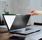 StarTech.com 14-inch MacBook Pro M1 M2 M3 M4 Flip-Over Laptop Privacy Screen, Blue Light Screen Protector, Double-Sided Anti-Glare Matte or Glossy, Laptop Privacy Filter