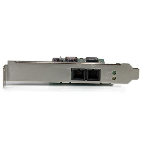 StarTech.com PCI Express (PCIe) Gigabit Ethernet Multimode SC Fiber Network Card Adapter NIC - 550m - TAA