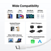 Belkin BoostCharge Pro USB cable USB 2.0 3 m USB C White