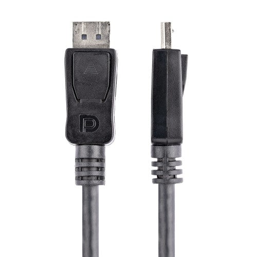 StarTech.com 6ft (1.8m) DisplayPort 1.2 Cable - 4K x 2K Ultra HD VESA Certified DisplayPort Cable - DP to DP Cable for Monitor - DP Video/Display Cord - Latching DP Connectors