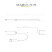 StarTech.com 1ft (30cm) HDMI to DisplayPort Adapter Cable, Active 4K 60Hz HDMI 2.0 to DP 1.2 Converter, HDR, USB Bus Powered, HDMI Source to DisplayPort Monitor for Laptops/PC