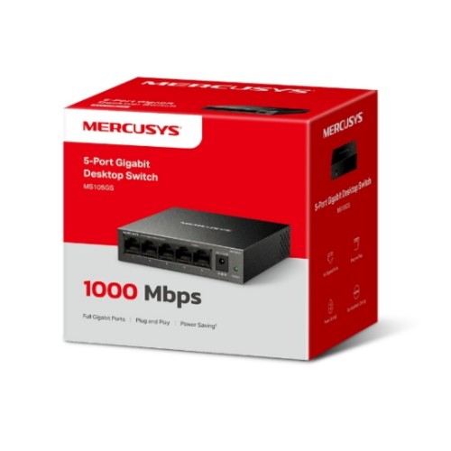 Mercusys 5-Port Gigabit Desktop Switch
