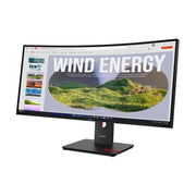 Lenovo ThinkVision T34WD-40 computer monitor 86.4 cm (34") 3440 x 1440 pixels Wide Quad HD LED Black