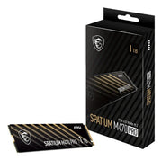 MSI Spatium M470 PRO PCIe 4.0 NVMe M.2 1TB PCI Express 4.0 3D NAND
