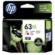 HP 63XL TRI COLOUR INK CARTRIDGE HIGH YIELD
