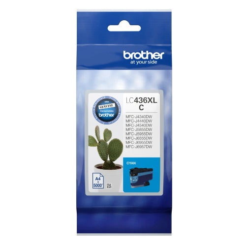 Brother LC436XLC ink cartridge 1 pc(s) Original Cyan