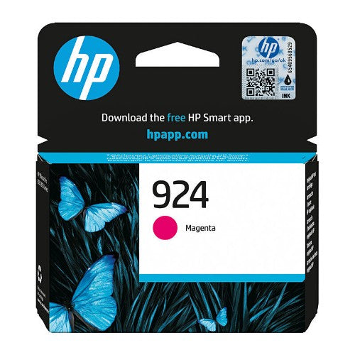 HP 924 MAGENTA ORIGINAL INK CART 400 PAGE YIELD FOR OJPRO 8139E 8138E 8120E 8120