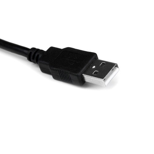 StarTech.com 1 ft USB to RS232 Serial DB9 Adapter Cable with COM Retention - TAA