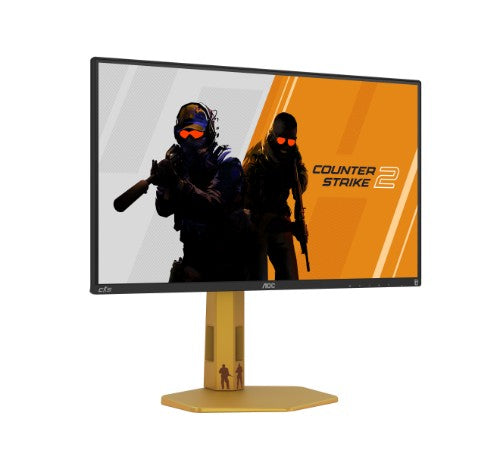 AOC G4 CS25G computer monitor 62.2 cm (24.5") 1920 x 1080 pixels Full HD LCD Black, Gold