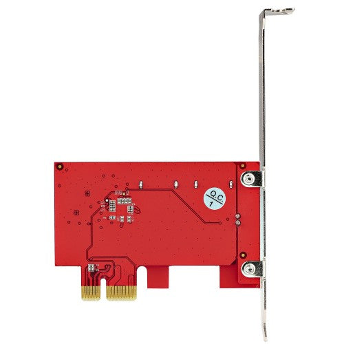 StarTech.com SATA PCIe Card - 2 Port PCIe SATA Expansion Card - 6Gbps - Full/Low Profile - PCI Express to SATA Adapter/Controller - ASM1061 Non-Raid - PCIe to SATA Converter - TAA