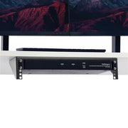 StarTech.com 2U Vertical Wall Mount Patch Panel Bracket - Steel Rack Mount Bracket w/Hardware for 19" Network, Server and Data Equipment - TAA