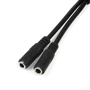 StarTech.com Headset adapter for headsets with separate headphone / microphone plugs - 3.5mm 4 position to 3 position and 2 position 3.5mm M/F