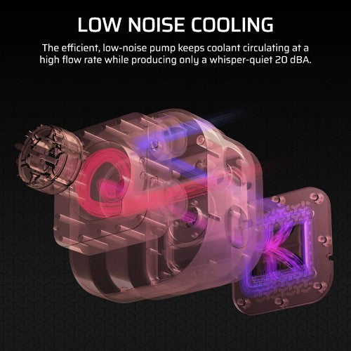 Corsair Nautilus 360 RS Processor All-in-one liquid cooler 12 cm Black