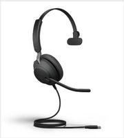 Jabra Evolve2 40 SE Headset Wired Head-band Office/Call center USB Type-C / USB Type-A Black