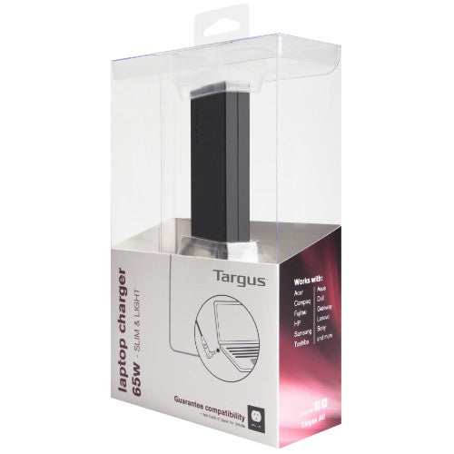 Targus APA047AU power adapter/inverter Indoor 65 W Black