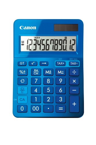 Canon LS-123k calculator Desktop Basic Blue
