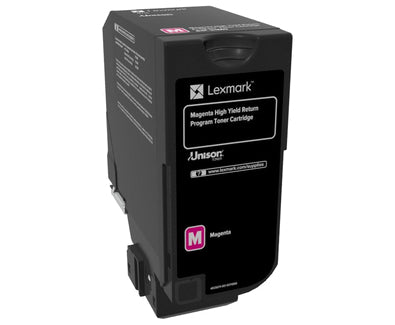 Lexmark 84C6HM0 toner cartridge 1 pc(s) Original Magenta