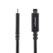 StarTech.com 6ft (1.8m) USB-C Cable, USB 5Gbps, 100W (5A) Power Delivery, Certified Works with Chromebook, 4K 60Hz DP Alt Mode, USB-IF Certified - Thunderbolt Compatible