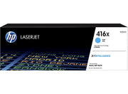 HP 416X CYAN TONER - HIGH YIELD- APPROX 6K PAGES - M454, M479, M455, M480 MODELS