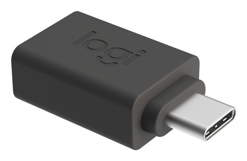 Logitech 956-000029 cable gender changer USB C USB A Black