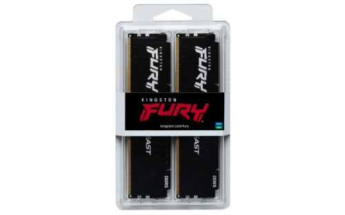 Kingston Technology FURY Beast 64GB 6000MT/s DDR5 CL30 DIMM (Kit of 2) Black EXPO