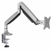 StarTech.com Desk Mount Monitor Arm - Heavy Duty Ergonomic VESA Monitor Arm - Single 32" (19.8lb/9kg) Display - Full Motion, Height Adjustable, Articulating - Aluminum - C-Clamp/Grommet - Silver