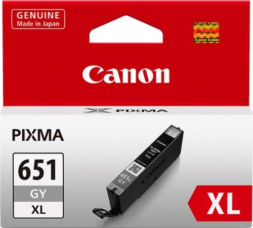 CANON CLI651XL INK CARTRIDGE HIGH YIELD GREY