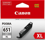 CANON CLI651XL INK CARTRIDGE HIGH YIELD GREY