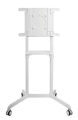 Brateck Rotating Mobile Stand for Interactive Display Fit 37'-70'  Up to 70kg- VESA: 200x200,400x200,300x300,600x200,350x350,400x400,600x400 White（LS)